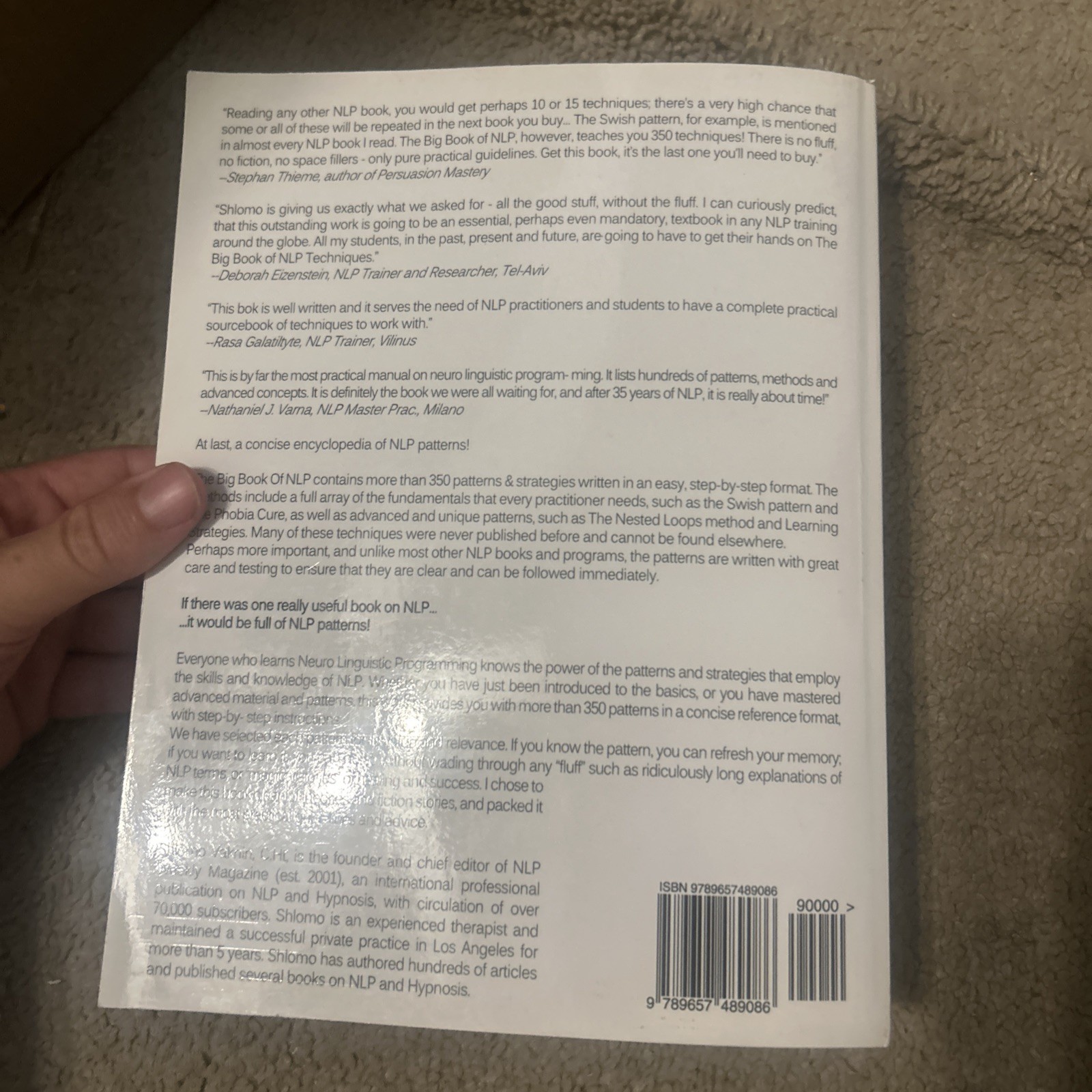 The Big Book of NLP Expanded – Shlomo Vaknin –