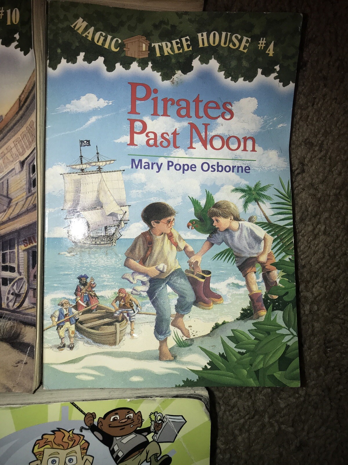 🔥7 Book Lot Magic Tree House Boxcar Children Long Way Henry Street Skinnybones