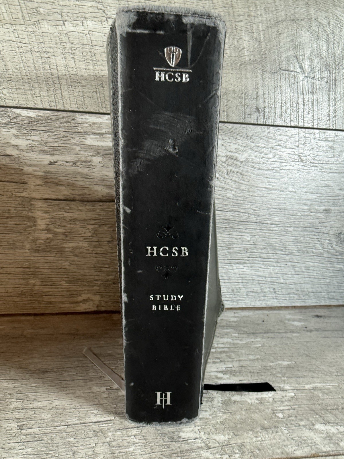 HCSB Holman Christian Standard Study Bible Indexed Gray Simulated Leather 2010