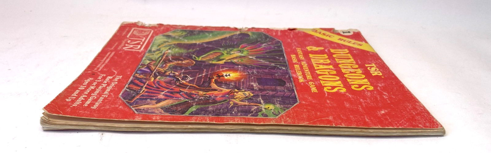 Dungeons & Dragons Basic Rulebook Tom Moldvay 1981 TSR Fantasy RPG Game
