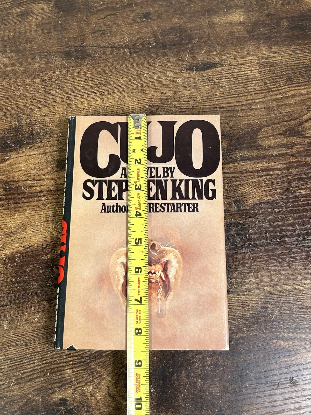 Cujo Stephen King Book Club Edition hardcover with dust jacket 1981 Viking