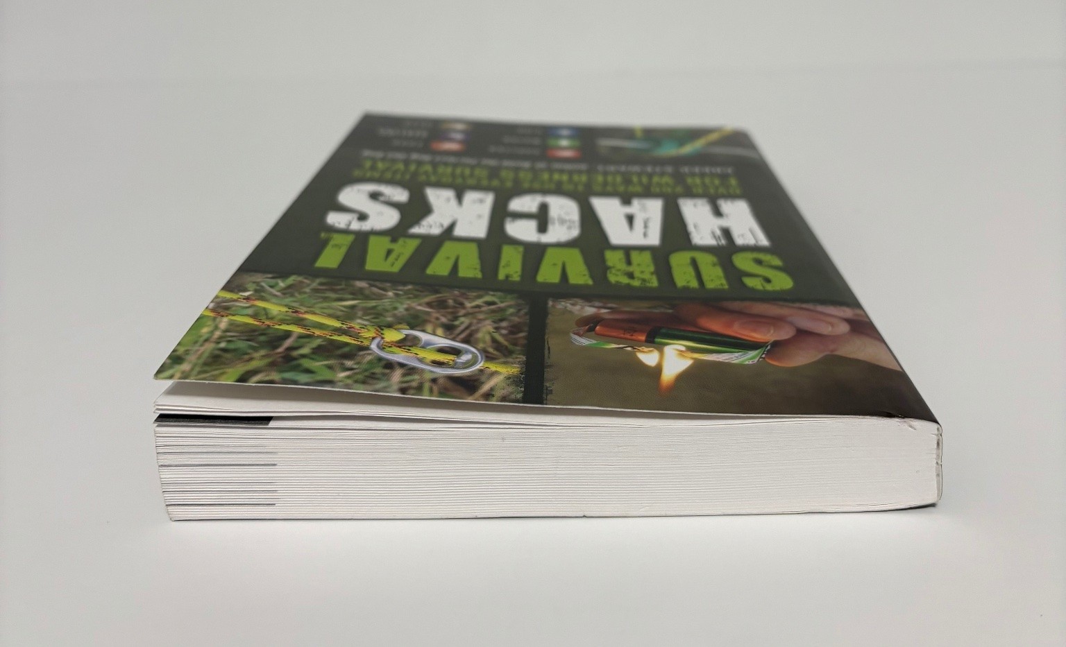 Survival Hacks Creek Stewart 2016 Paperback Wilderness Survival Adams Media Book