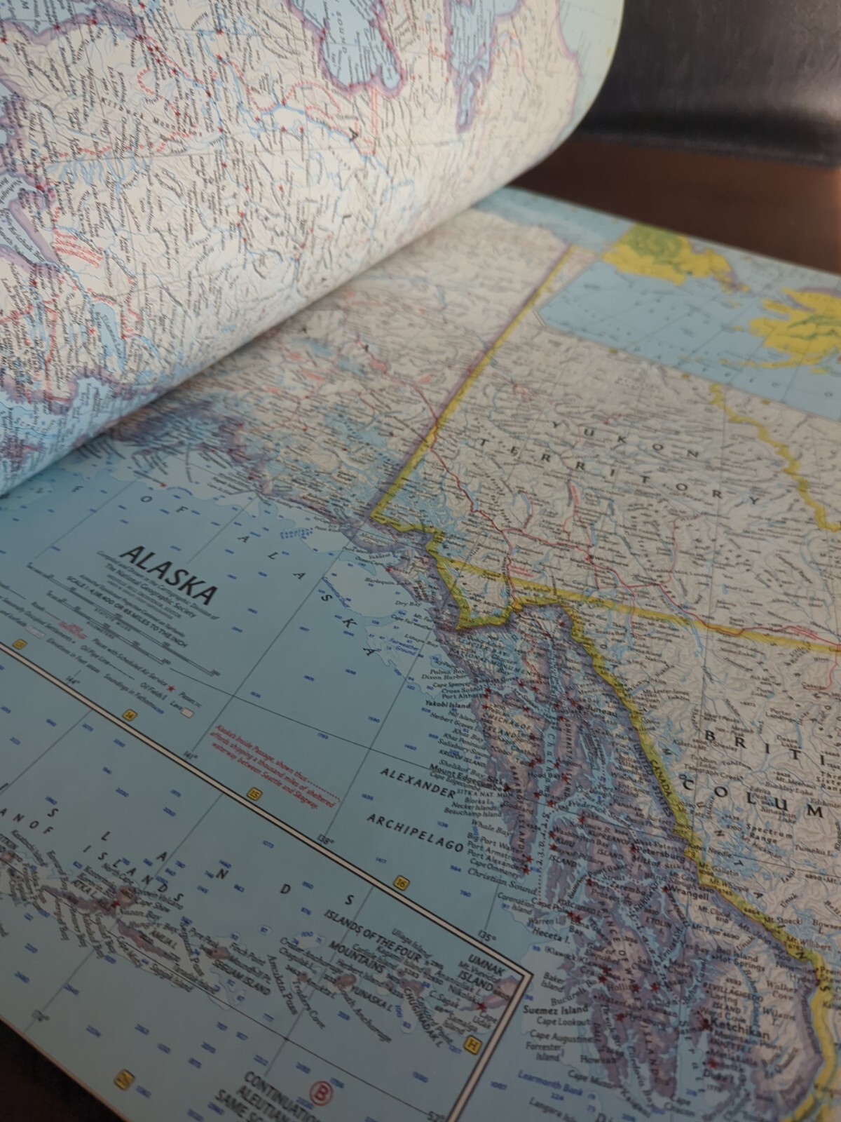 NATIONAL GEOGRAPHIC ATLAS OF THE FIFTY UNITED STATES 1960 HUGE 75 Pages Clean