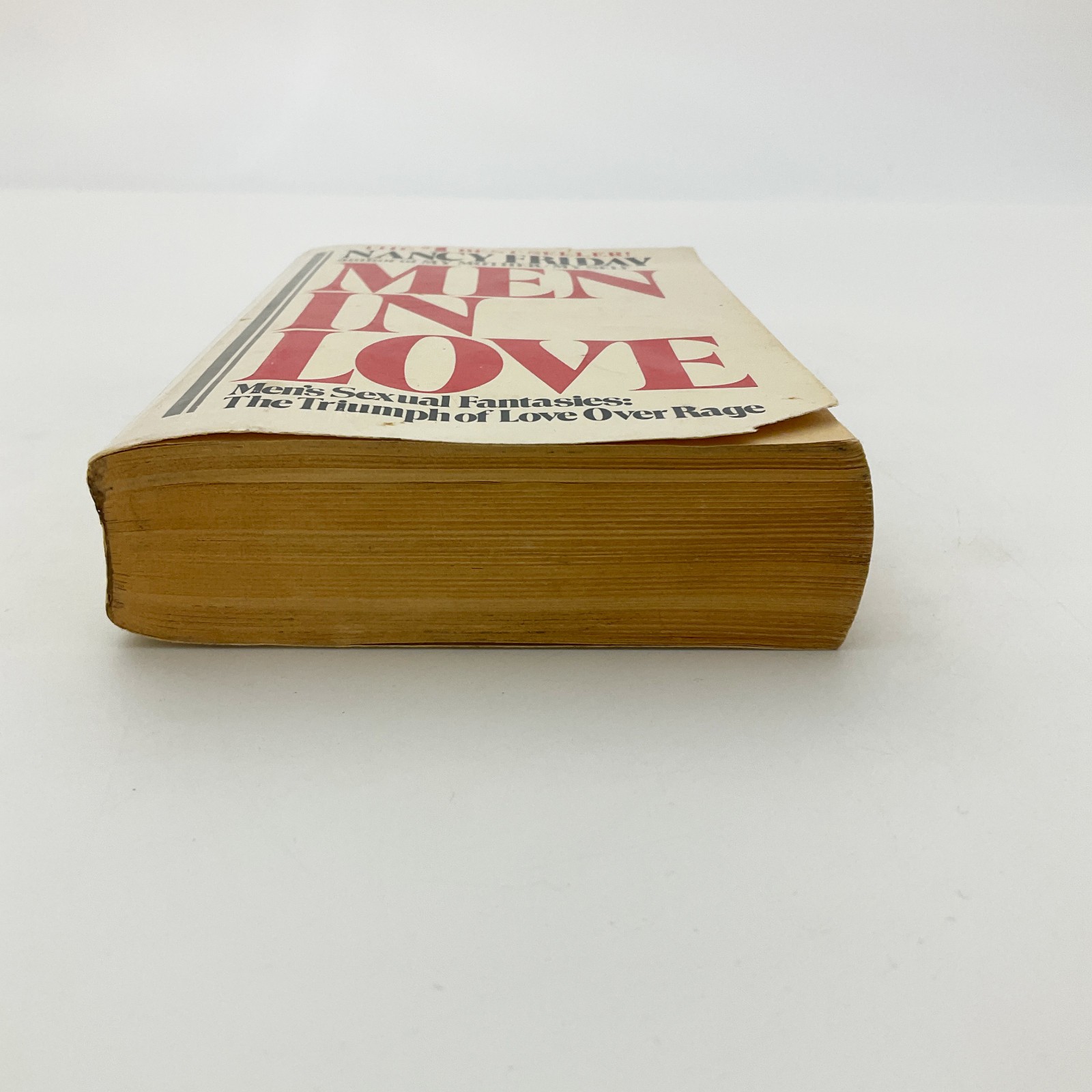 Men in Love Relationships Male Sexuality Paperback Book Nancy Friday 1981