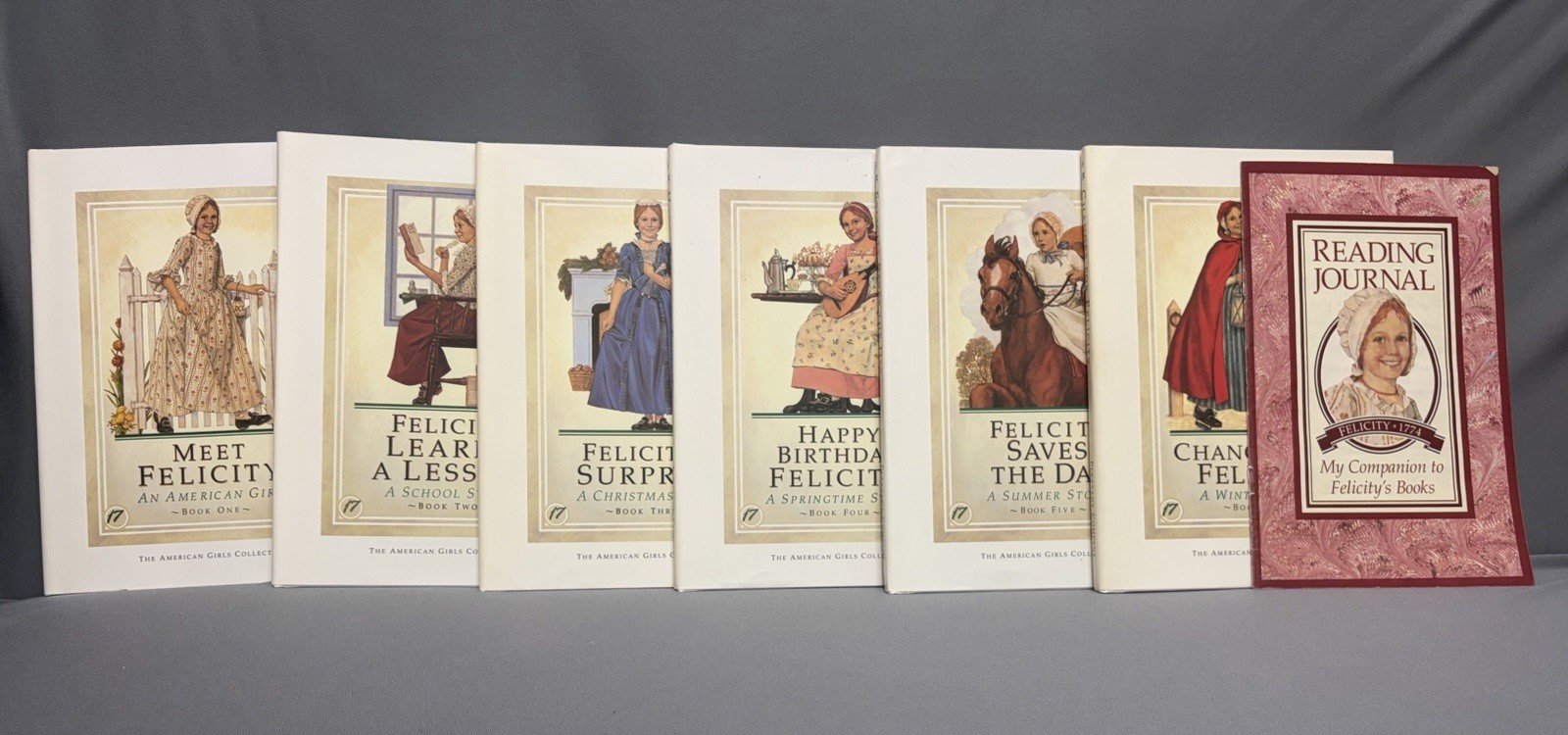 Pleasant Company American Girl Felicity Hardcover Book Set First Edition