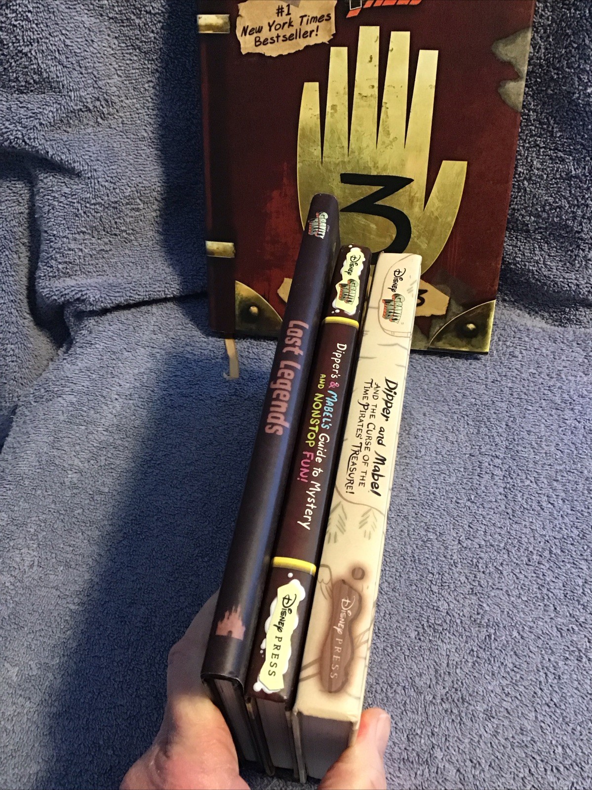 Disney Gravity Falls Journal 3 ALEX HIRSCH Disney Book Lot 4 HC DJ Adventures