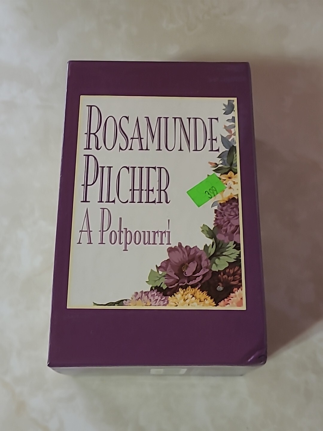ROSAMUNDE PILCHER “A POTPOURRI” BOXED SET OF 4 BOOKS