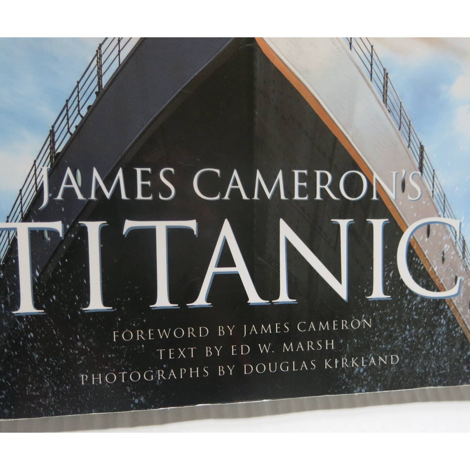 TITANIC by James Cameron Book 1997 Paperback 178 Pages Photographs Historical