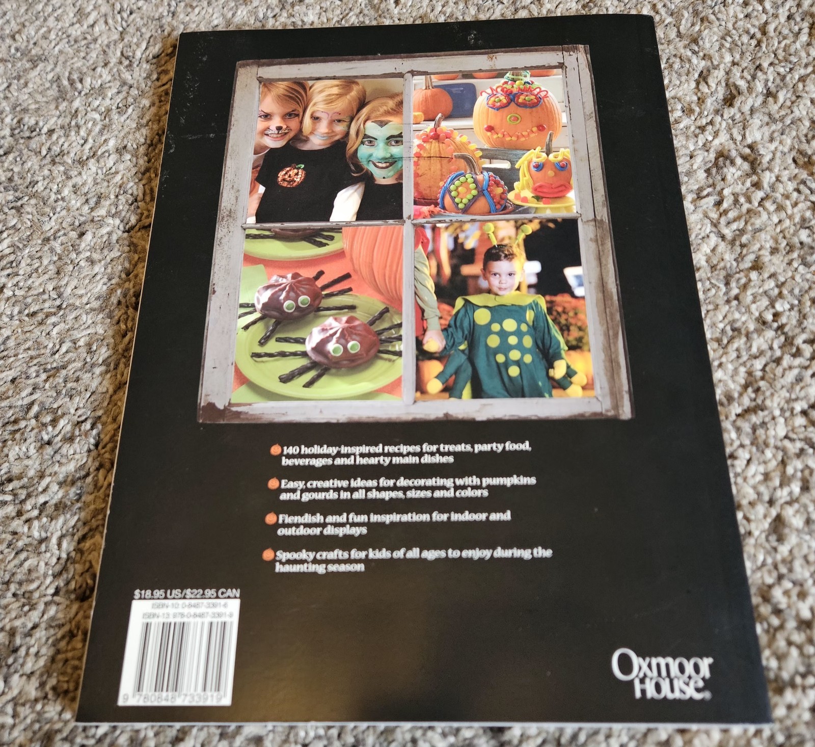 Gooseberry Patch Halloween Cookbook 200 Recipes Crafts Decorating Ideas Fall…