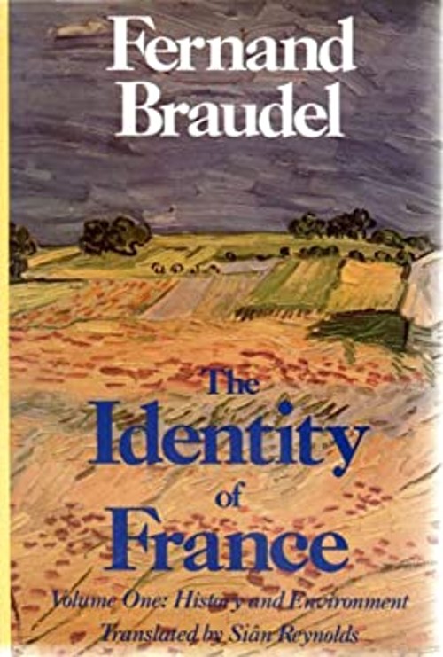 Identity of France Hardcover Fernand Braudel