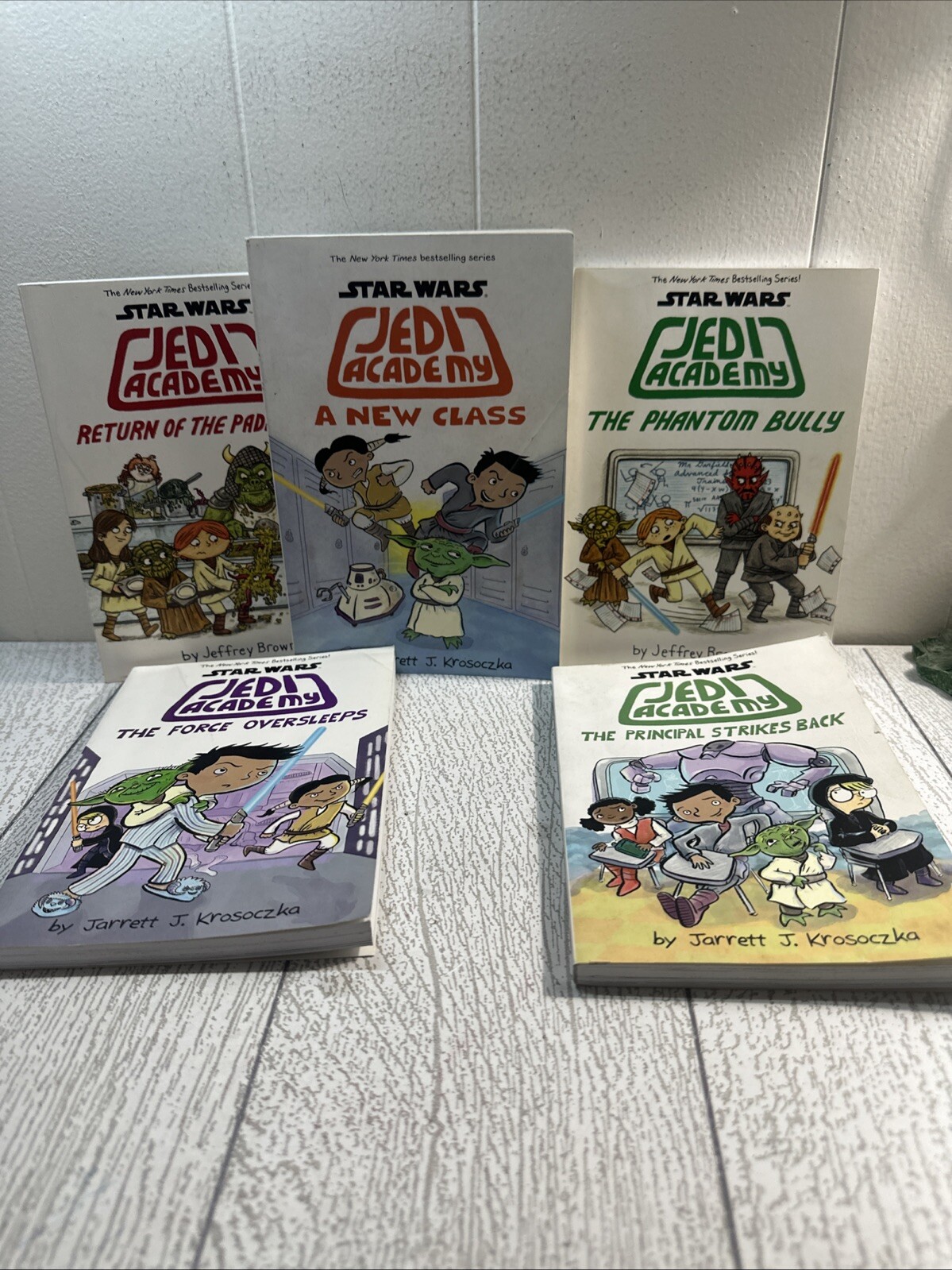 Star Wars Jedi Academy Series Collection 5 Books Paperback Box Missing 1 Book S