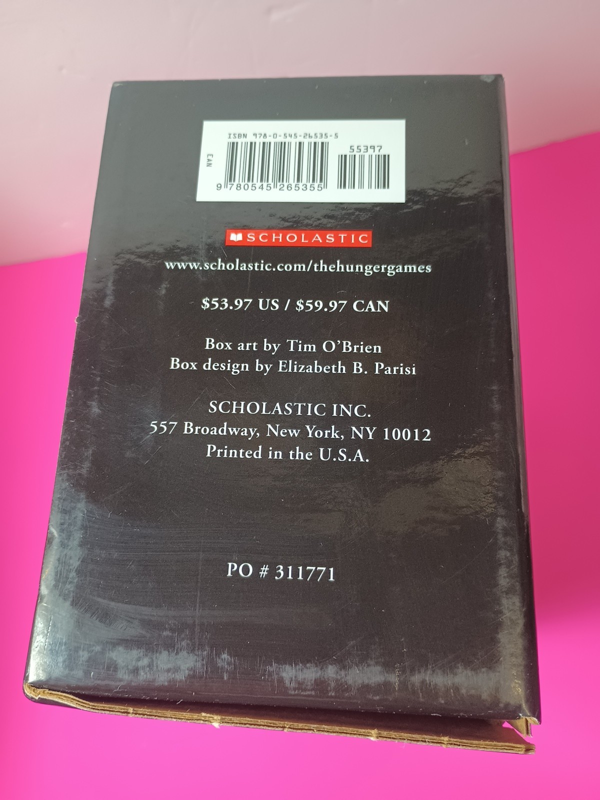 The Hunger Games Trilogy Box Set Hardcover Suzanne Collins Scholastic Press
