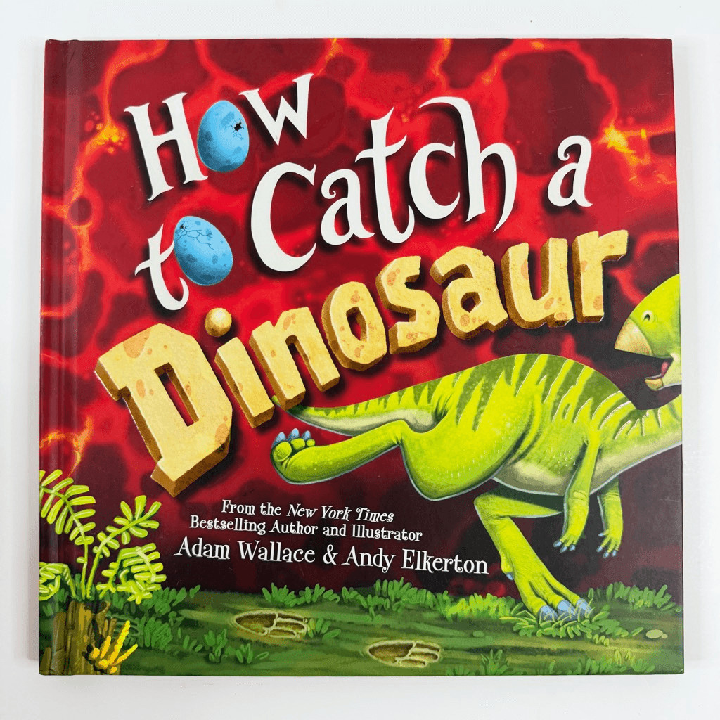Adam Wallace’s How to Catch a Dinosaur book (Hardcover)