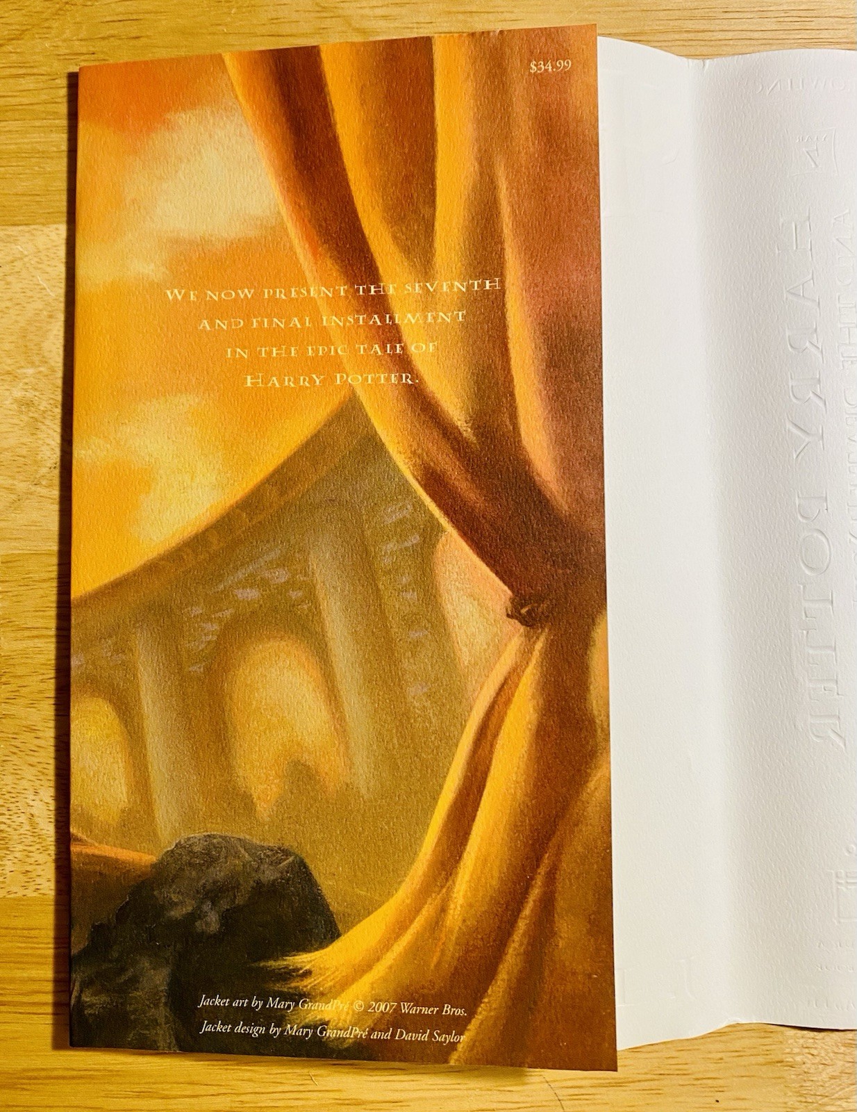 HARRY POTTER and the Deathly Hallows HC 1st Ed/1st Printing *759 Page Error RARE