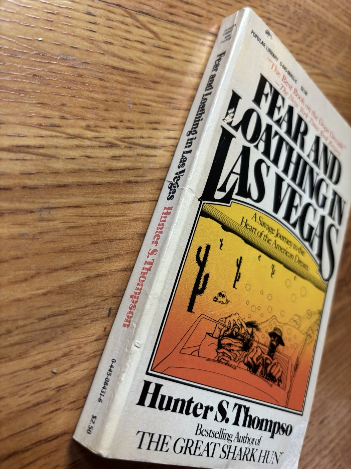 Fear and Loathing in Las Vegas by Hunter S. Thompson (PB, 1971) Popular Library