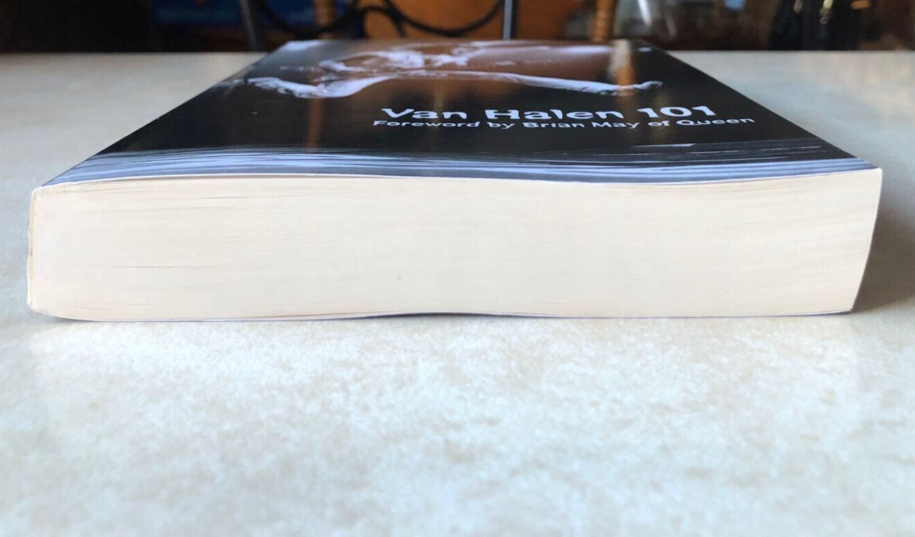 Van Halen 101 Book Abel Sanchez Brian May Foreword New Out Of Print Paperback