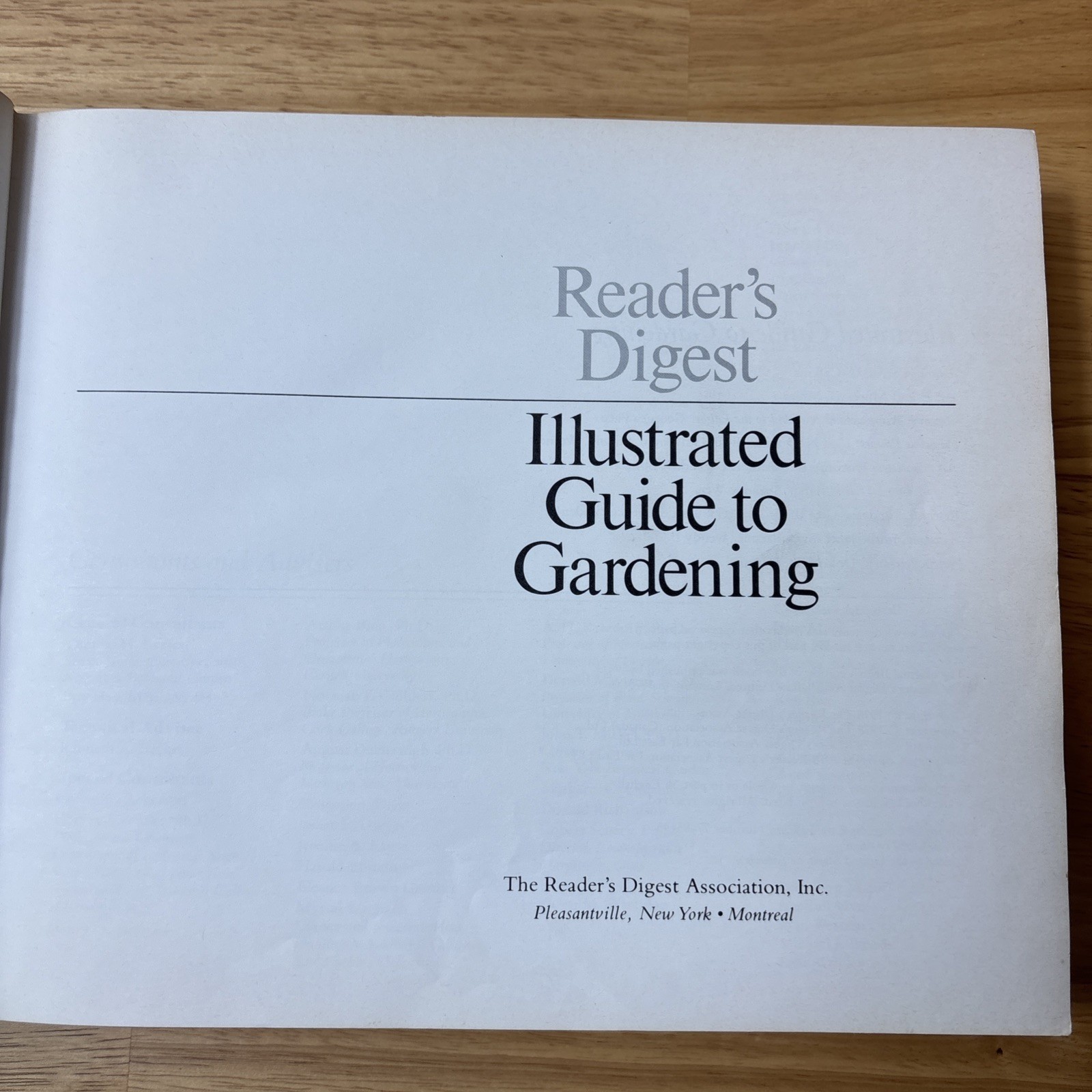 Readers Digest Illustrated Guide to Gardening , 1978, hardcover, 672 pages