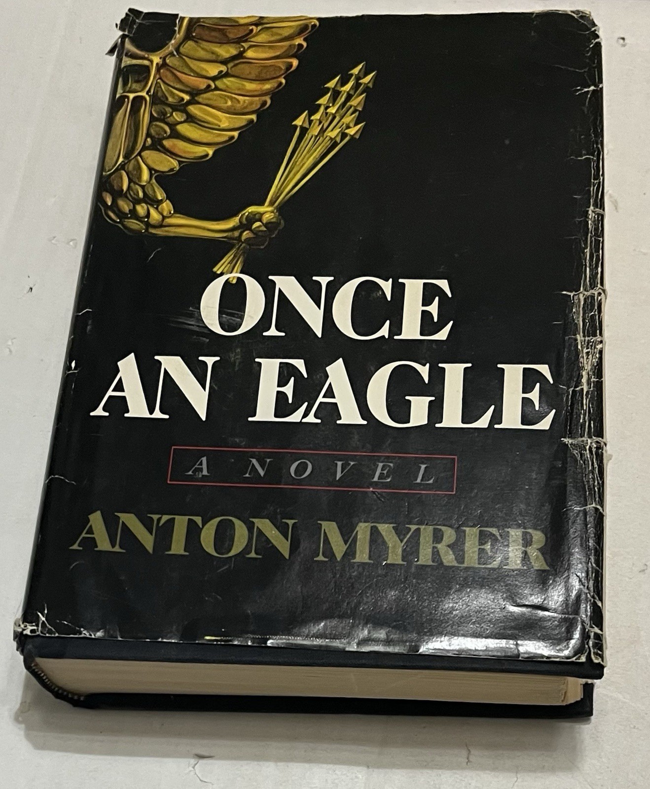 Once an Eagle By Anton Myrer (Hardcover – 1968) HTF 1ST EDITION FIRST PRINT