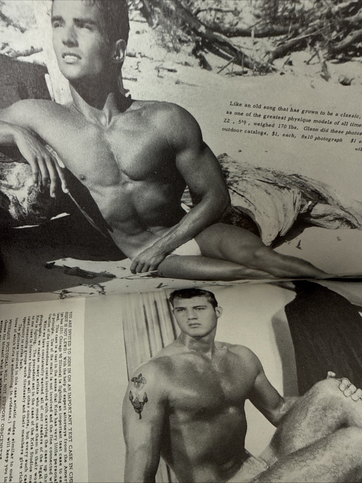 Physique Pictorial Volume 8 # 1, 2, 3 and 4 – Spring, Summer, Fall & Winter 1958
