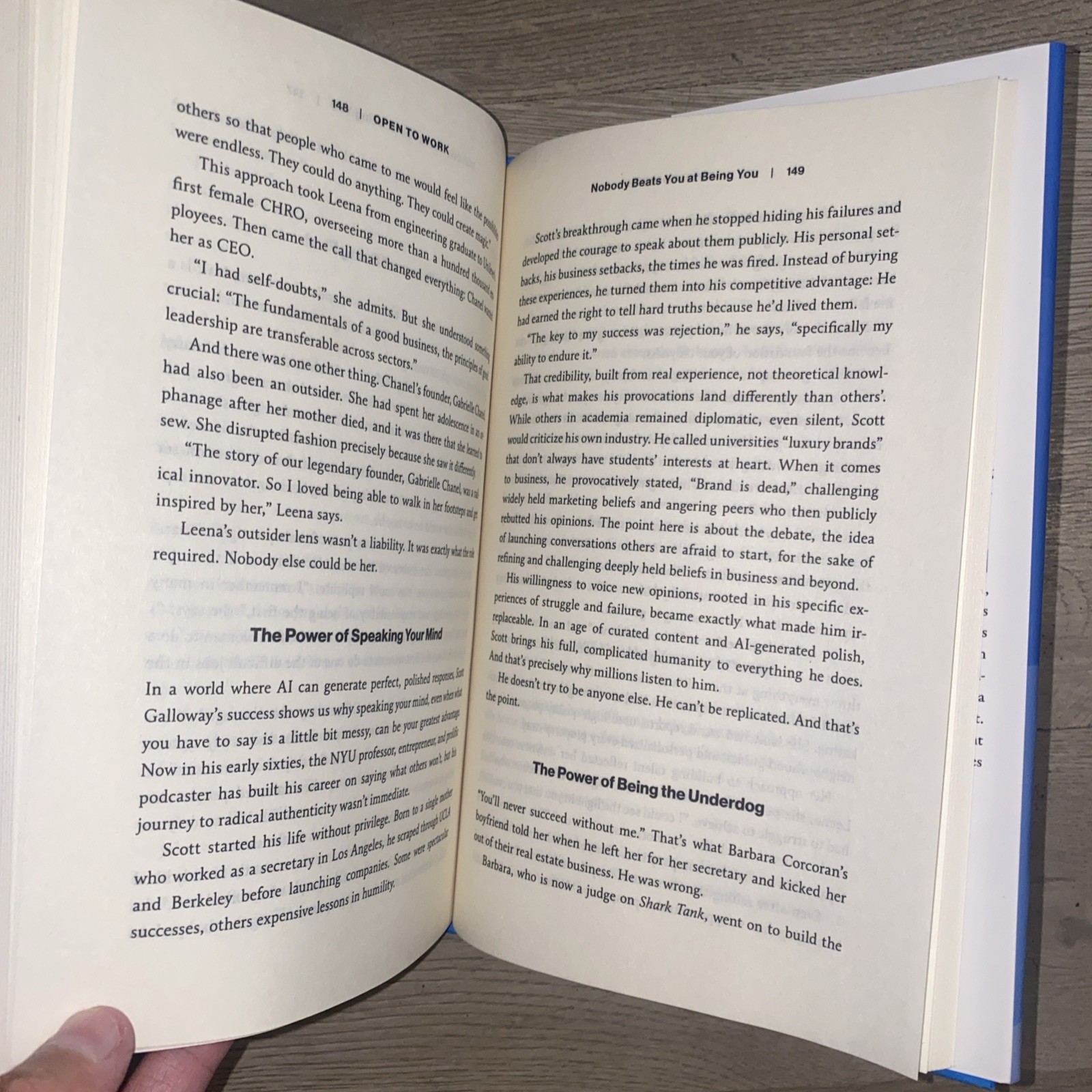 Open to Work How to Get Ahead in the Age of AI HC Book Ryan Roslansky