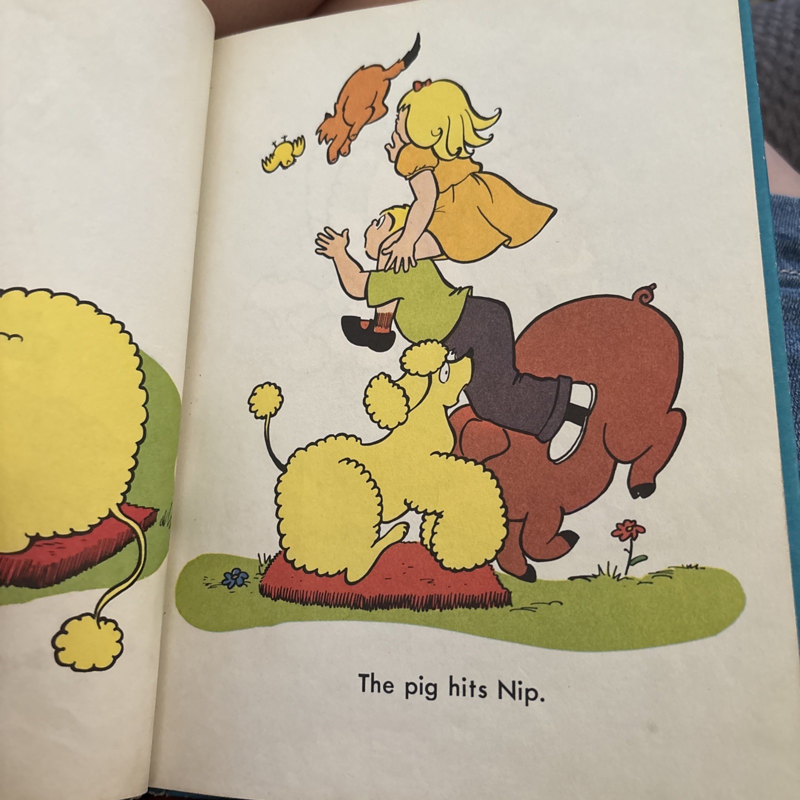 Yes I Can 1A Children’s book vintage 1966 The Fast Pig Singing Cats Ham & Ants M