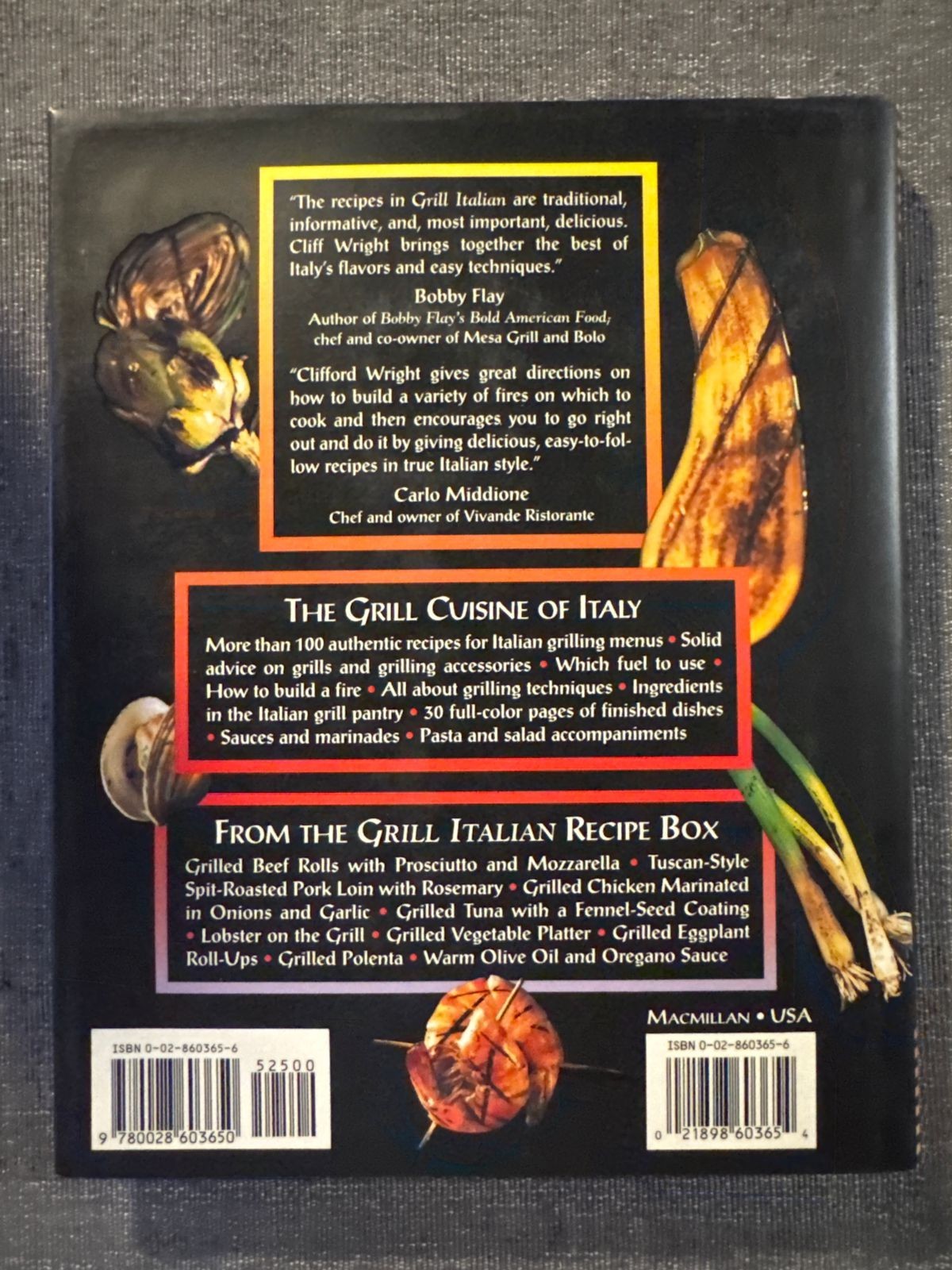 Grill Italian : 100 Classic Recipes Alla Griglia by Clifford A. Wright (1996,…