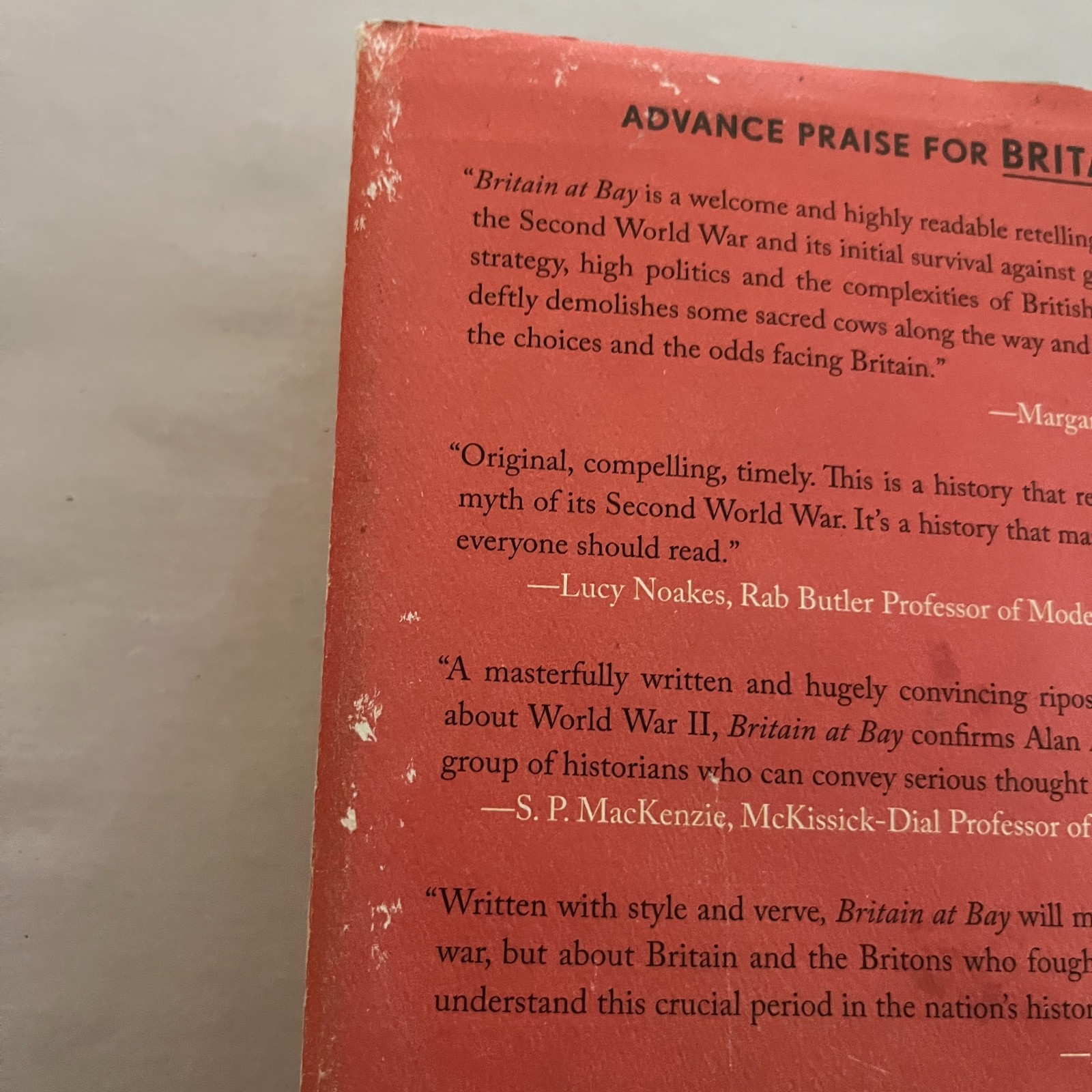 Britain at Bay Alan Allport WWII Britain 1938–1941 1st American Edition HC 2020