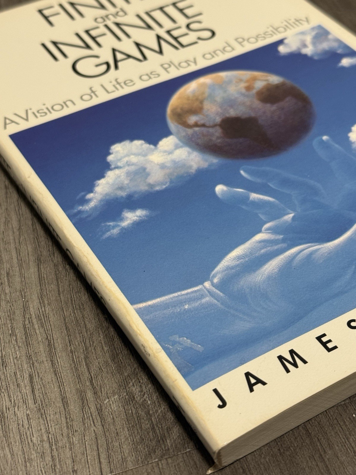 Finite and Infinite Games James P. Carse 1986 Edition Philosophy Paperback