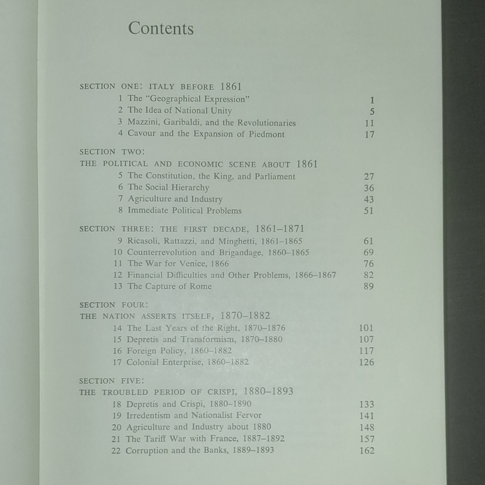 Italy Denis Mack Smith Hardcover 1959 Univ of Michigan Press DJ Ex-Library