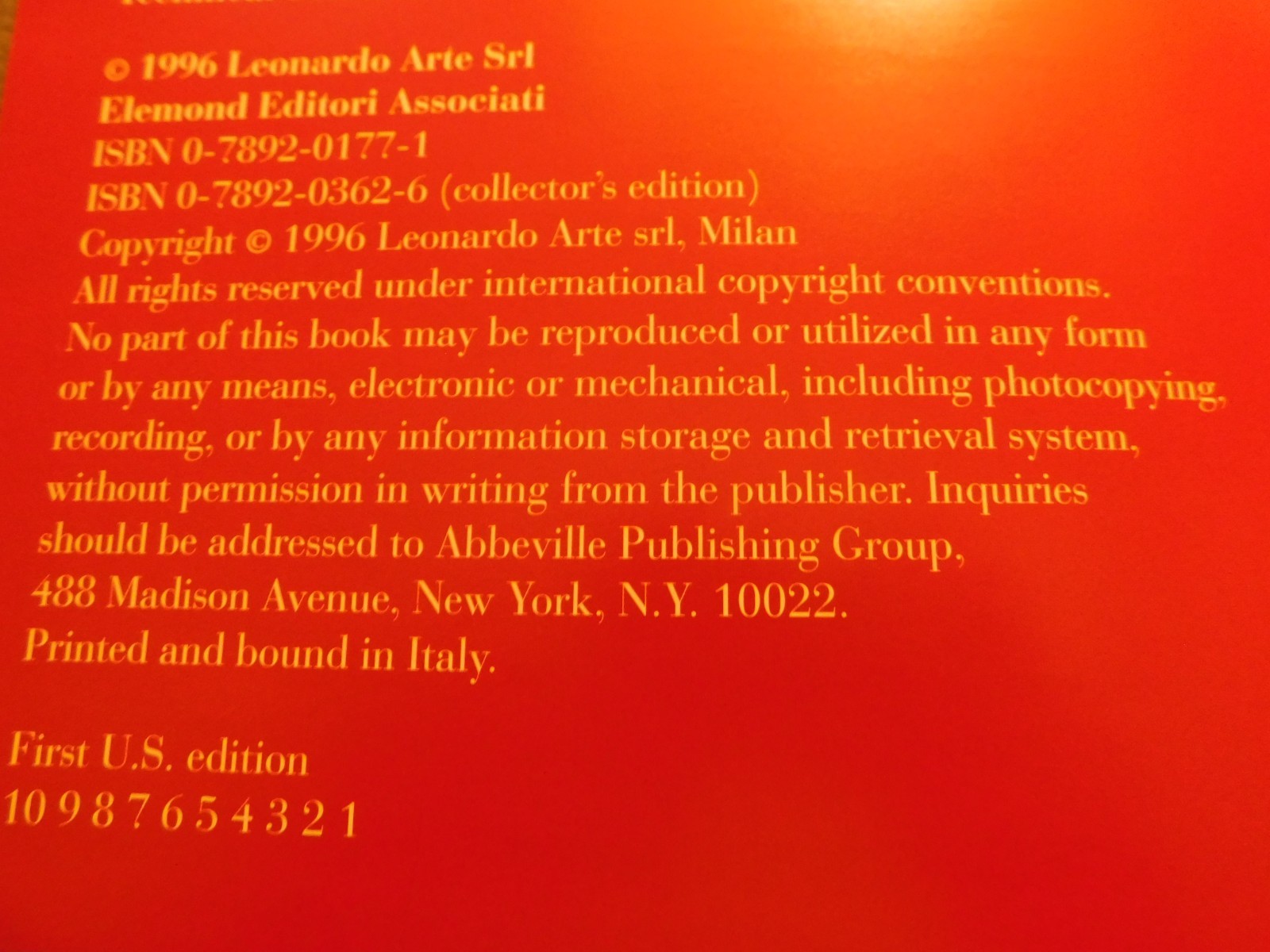 1996 ‘Rock & Royalty’ Gianni Versace HC/DJ 1st U.S. & Collector’s Edition EC!