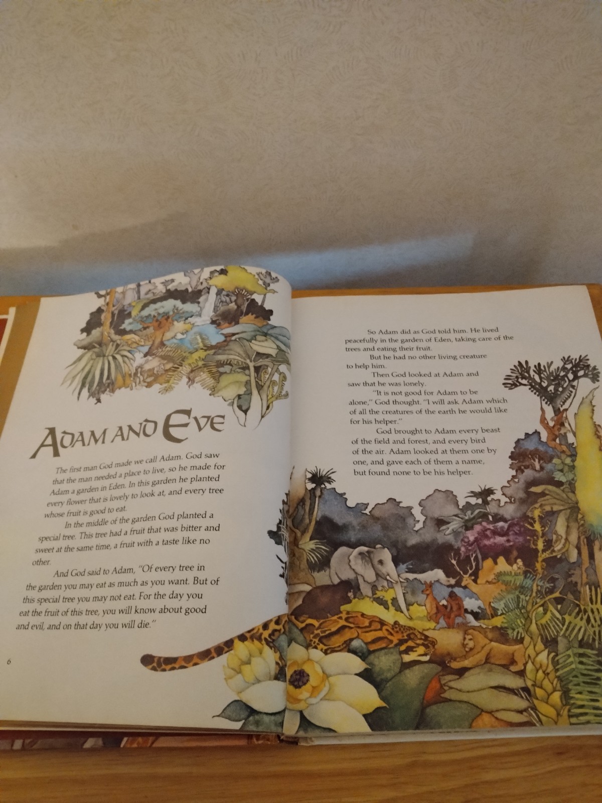 Bible Stories For Children 1980 Hardcover Book Geoffrey Horn & Arthur Cavanaugh