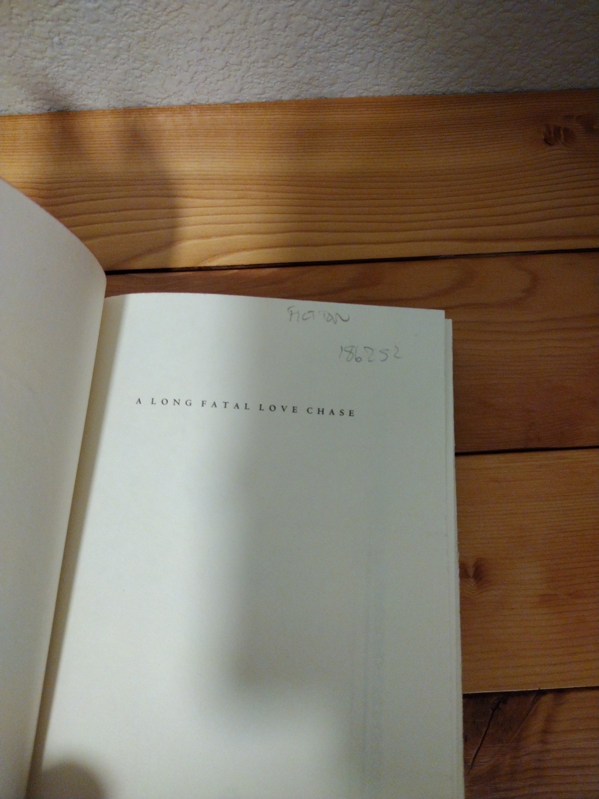A Long Fatal Love Chase Louisa May Alcott 1ST EDITION 1ST PRINTING 1995 Hardcove