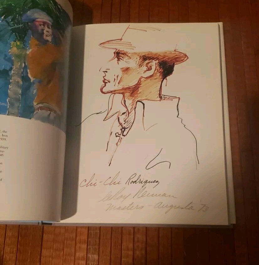 Leroy Neiman Signed Big Time Golf Art 193 Prints 170 Full Color Famous Golfers