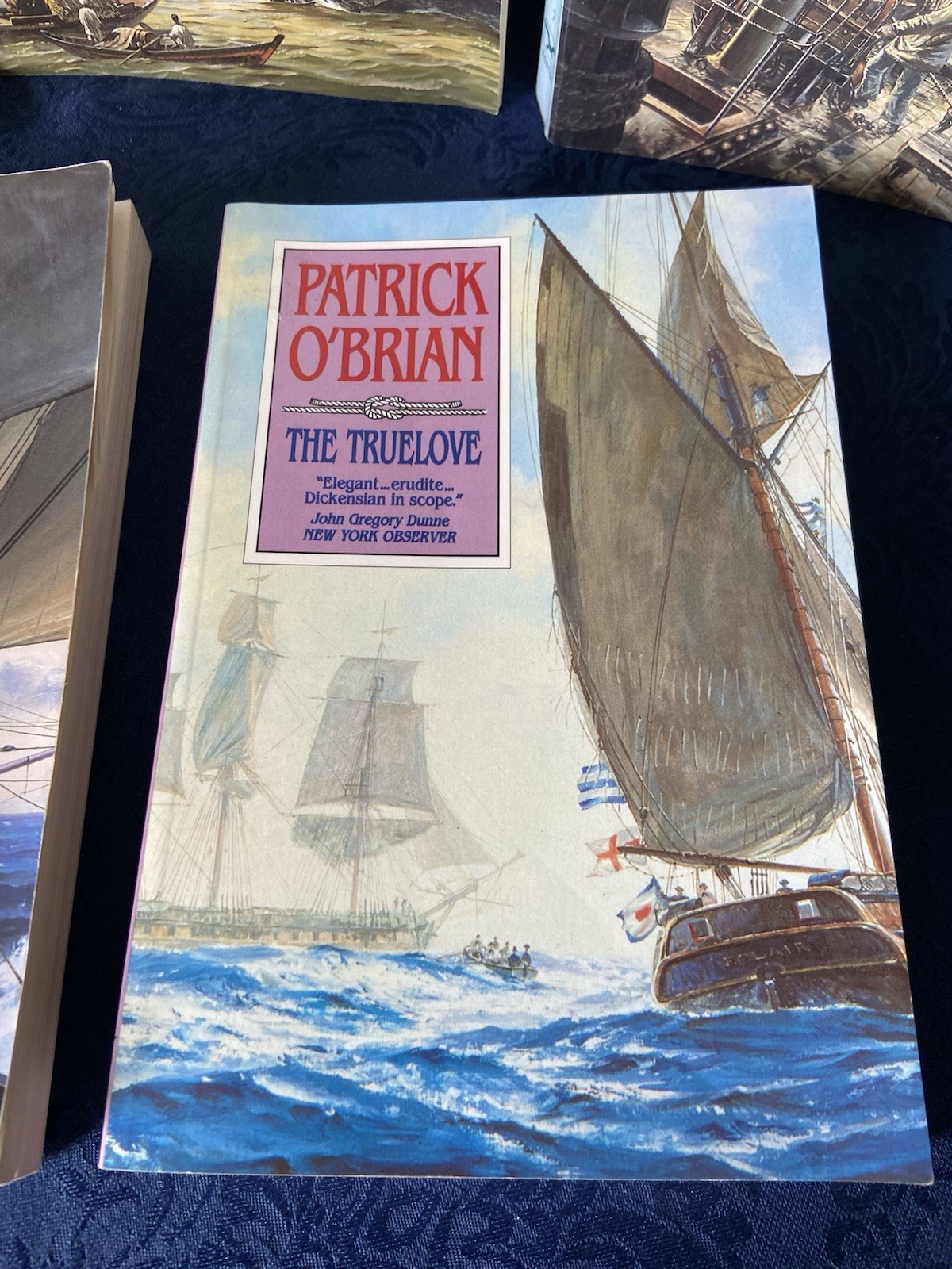 Lot of 7 Patrick O’Brian Aubrey Maturin Series Books 1-3, 7, 13-15 VG TPB FREESH