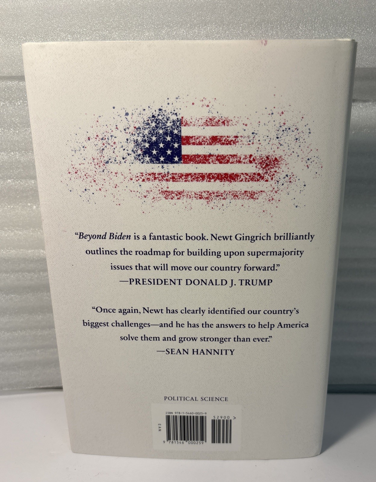 SIGNED by Newt Gingrich, 1st Ed. “Beyond Biden, Rebuilding The America We Love”