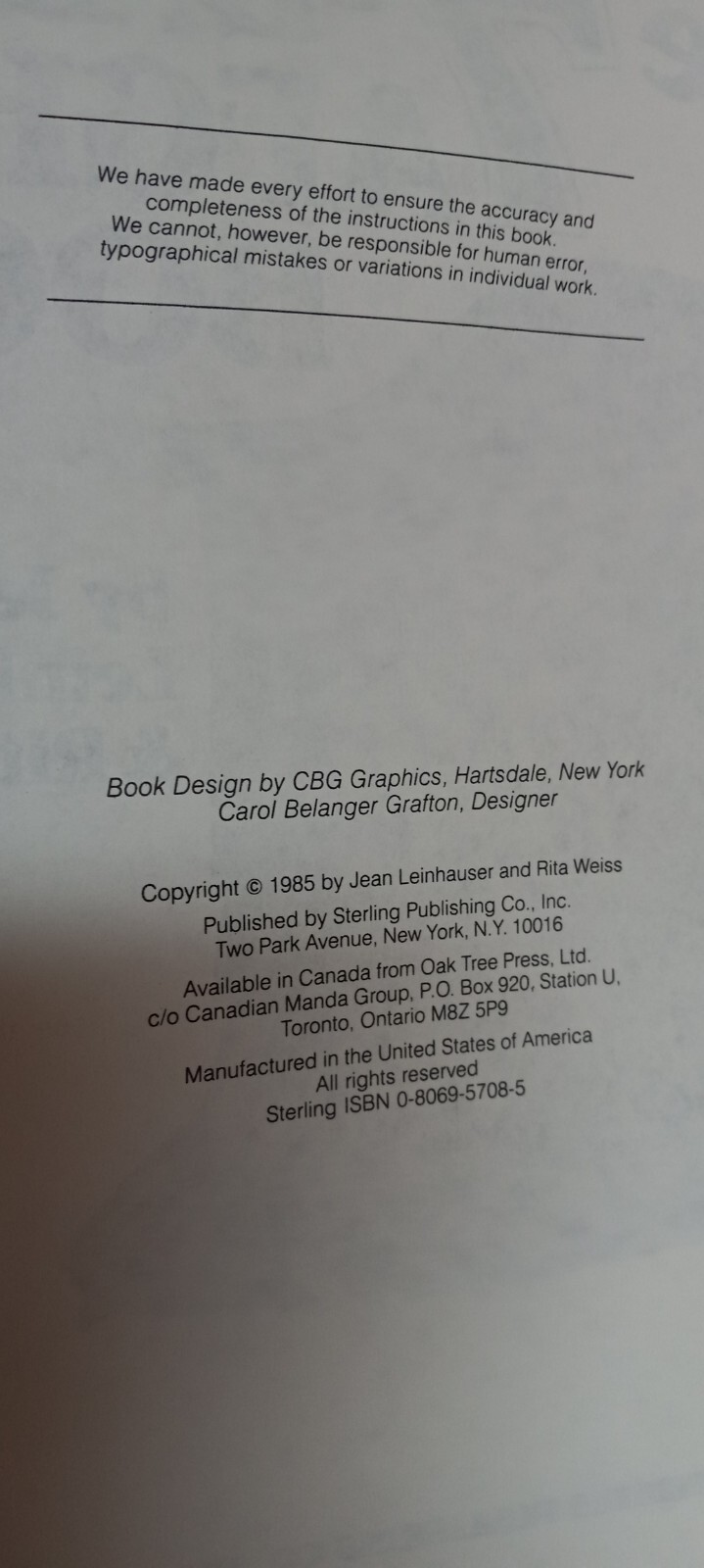 The 7-Day Afghan Book Crochet Jean Leinhauser Rita Weiss 1985 Vintage