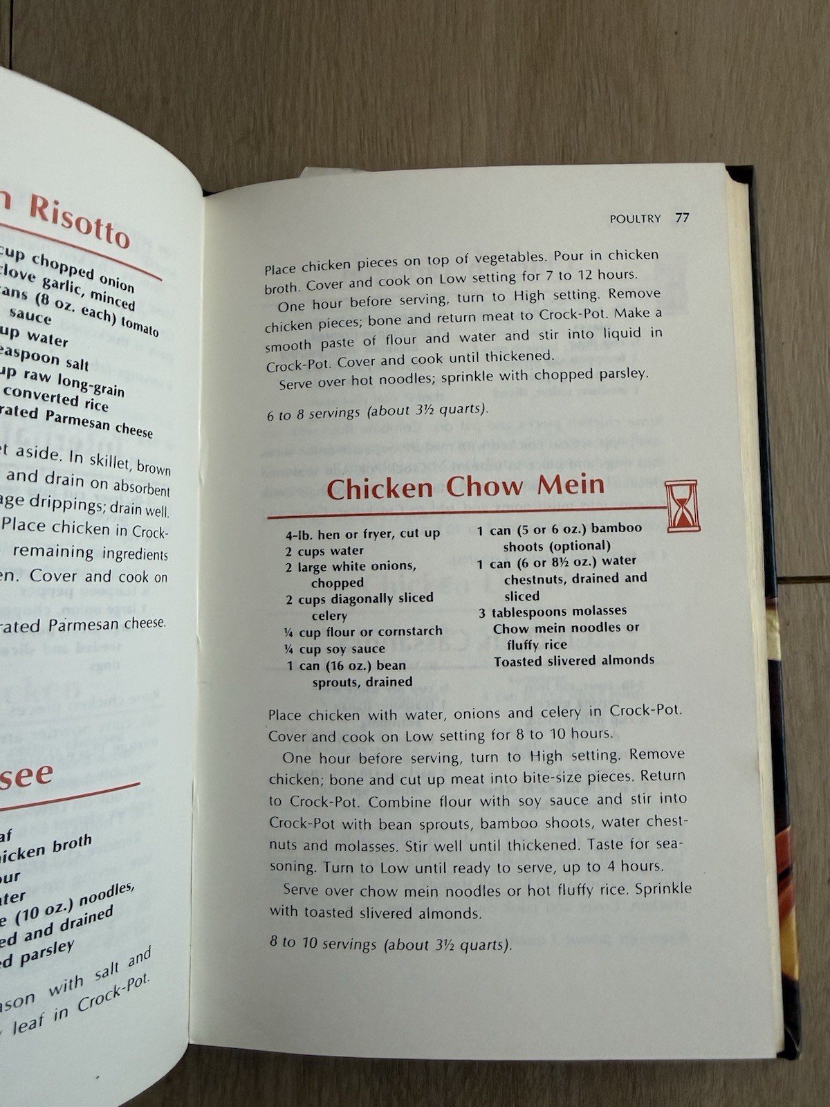 Rival Crock-Pot Cooking Vintage 1975 Hardcover Cookbook Slow Cooker
