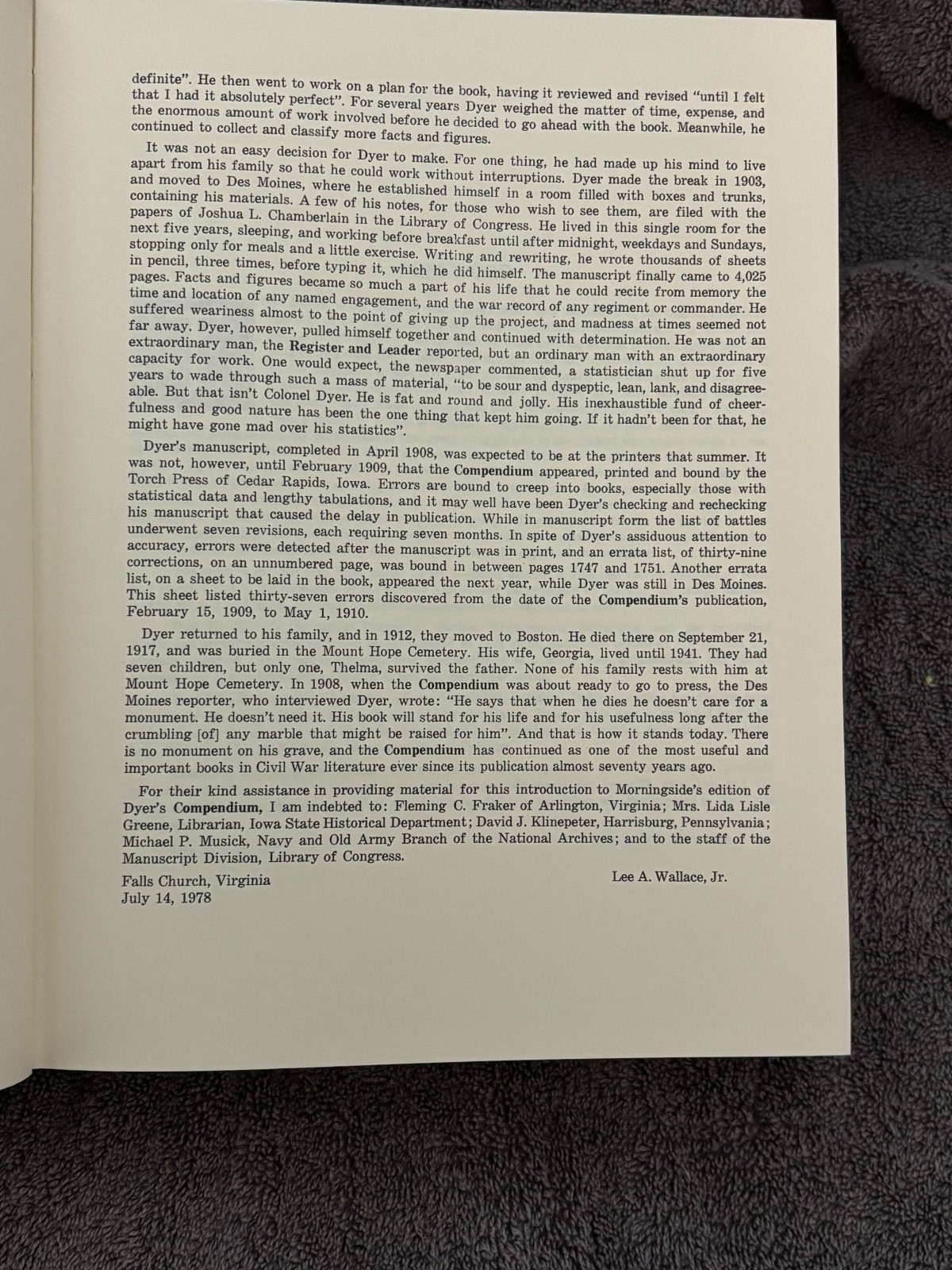 A Compendium of the War of The Rebellion-1994 Broadfoot/Morningside Edition