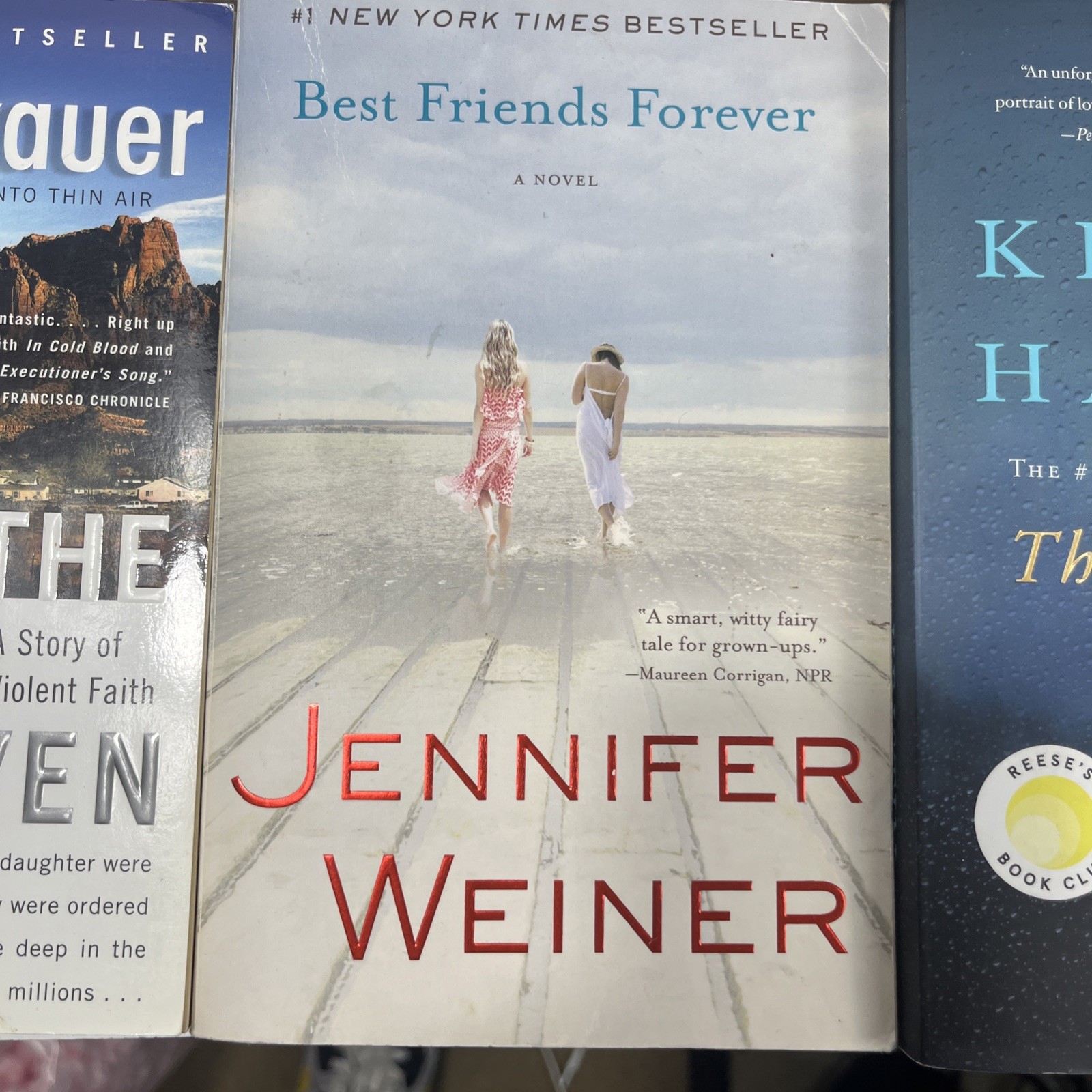 Lot of 7 New York Times NYT Bestsellers Books, Fiction Non-Fiction Mixed Genres