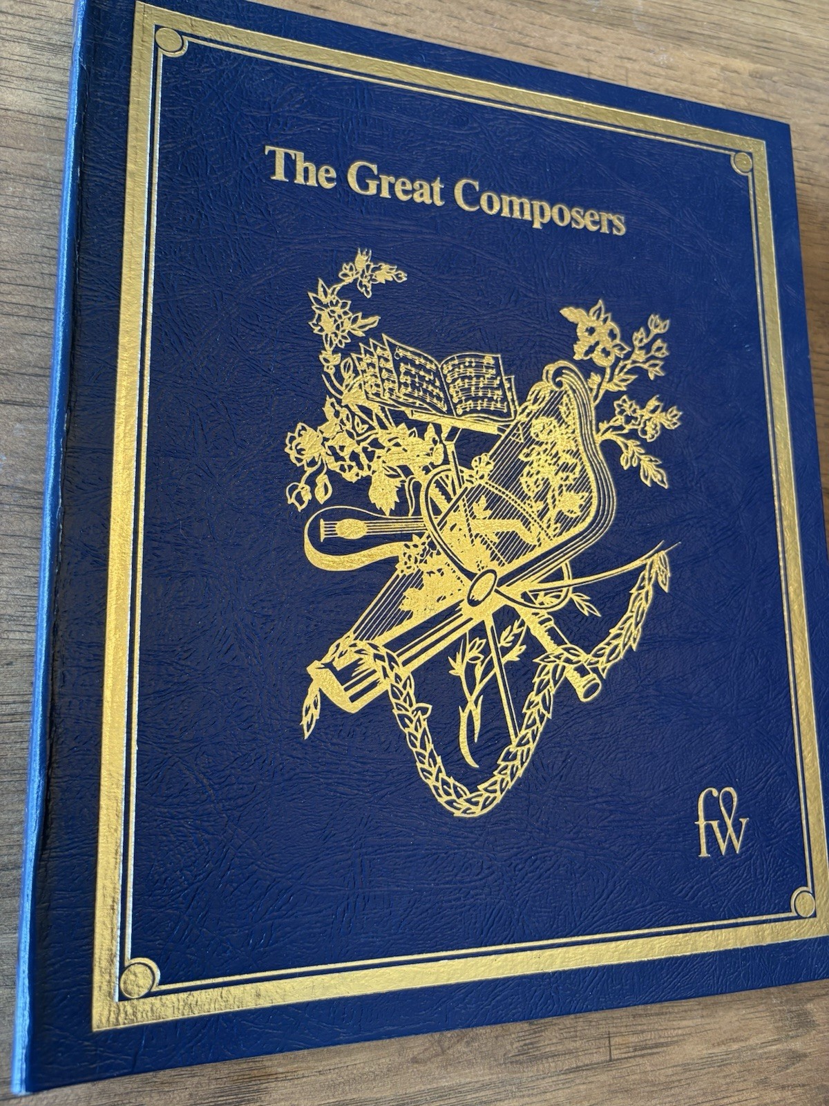 Funk & Wagnalls “The Great Composers” Family Library of Great Composers Binder