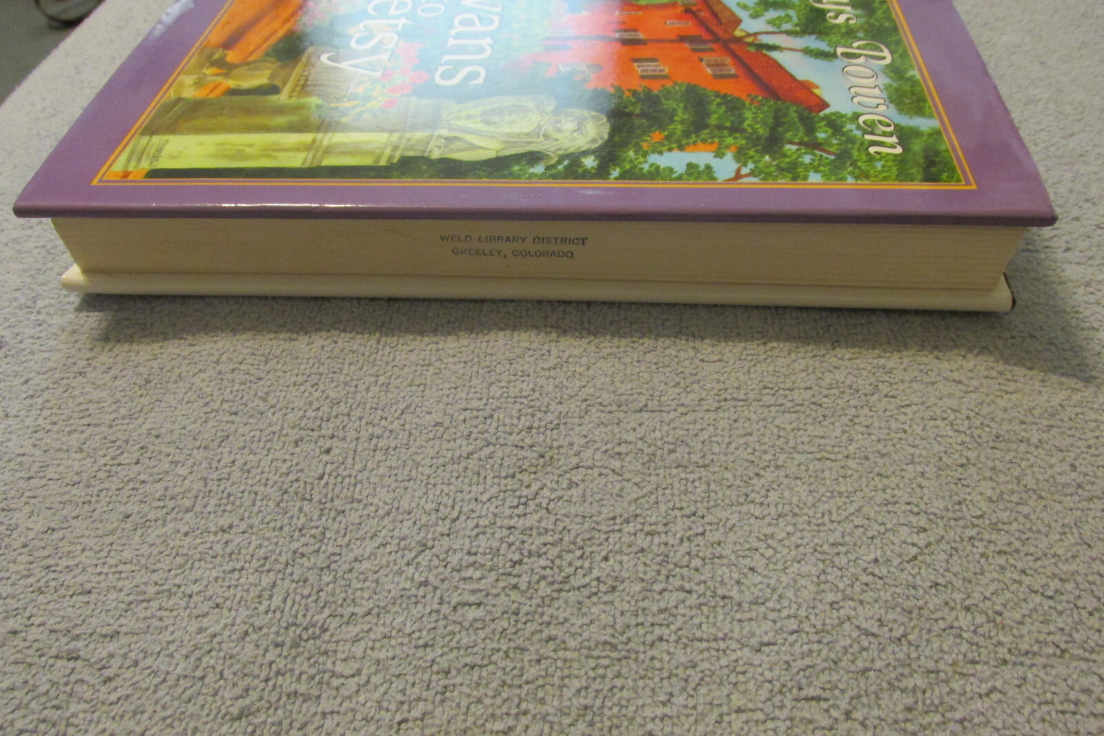 Evans to Betsy A Constable Evans Mystery, Rhys Bowen 2002 HC/DJ Ex-Lib Large Pri