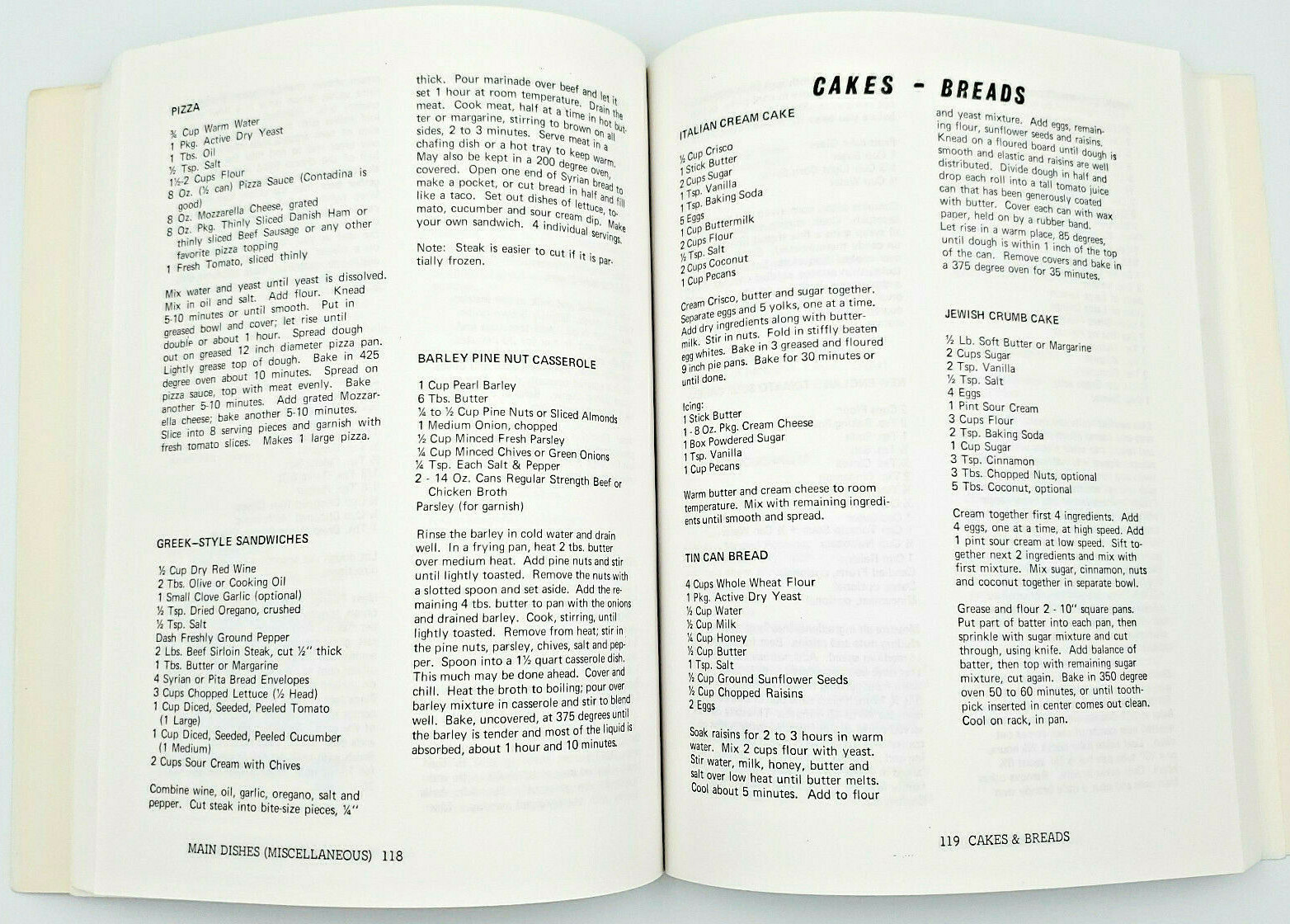 Very Finest Recipes Ever Assembled 260 Pages of Outstanding Special Recipes