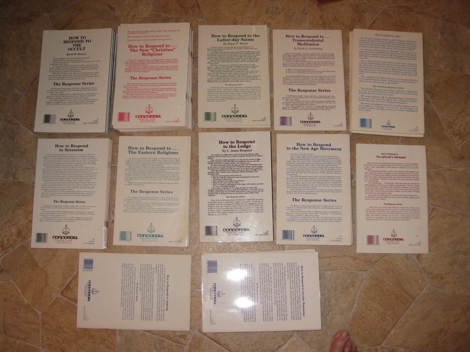 CHRISTIAN WITNESSING – HOW TO RESPOND TO SERIES – Your Choice – 2 for $7.77