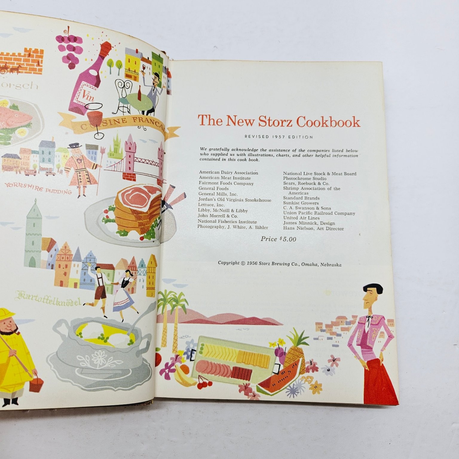 Vintage 1957 Beer/Game/Cuisine Cookbook – The NEW Storz by Arthur C. Storz HC