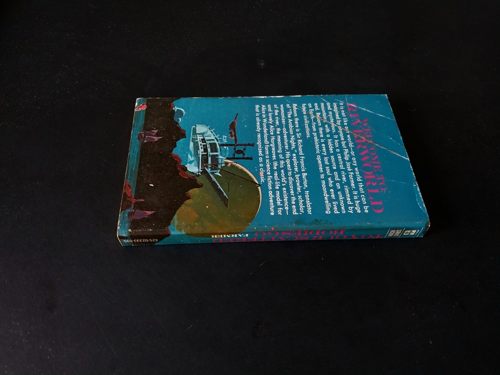 Philip Jose Farmer – To Your Scattered Bodies Go – Berkley 2nd Printing 1973