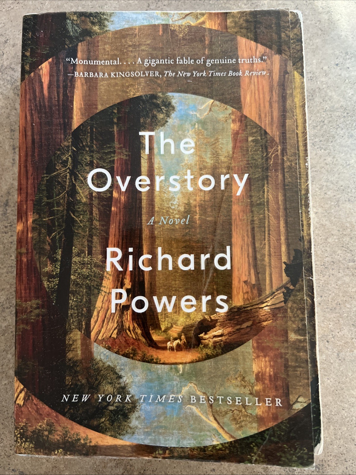 The Overstory: A Novel – Paperback By Powers, Richard – ACCEPTABLE