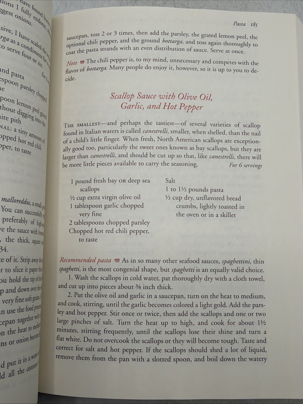 Essentials of Classic Italian Cooking by Marcella Hazan 1993 Cookbook : VeryGood
