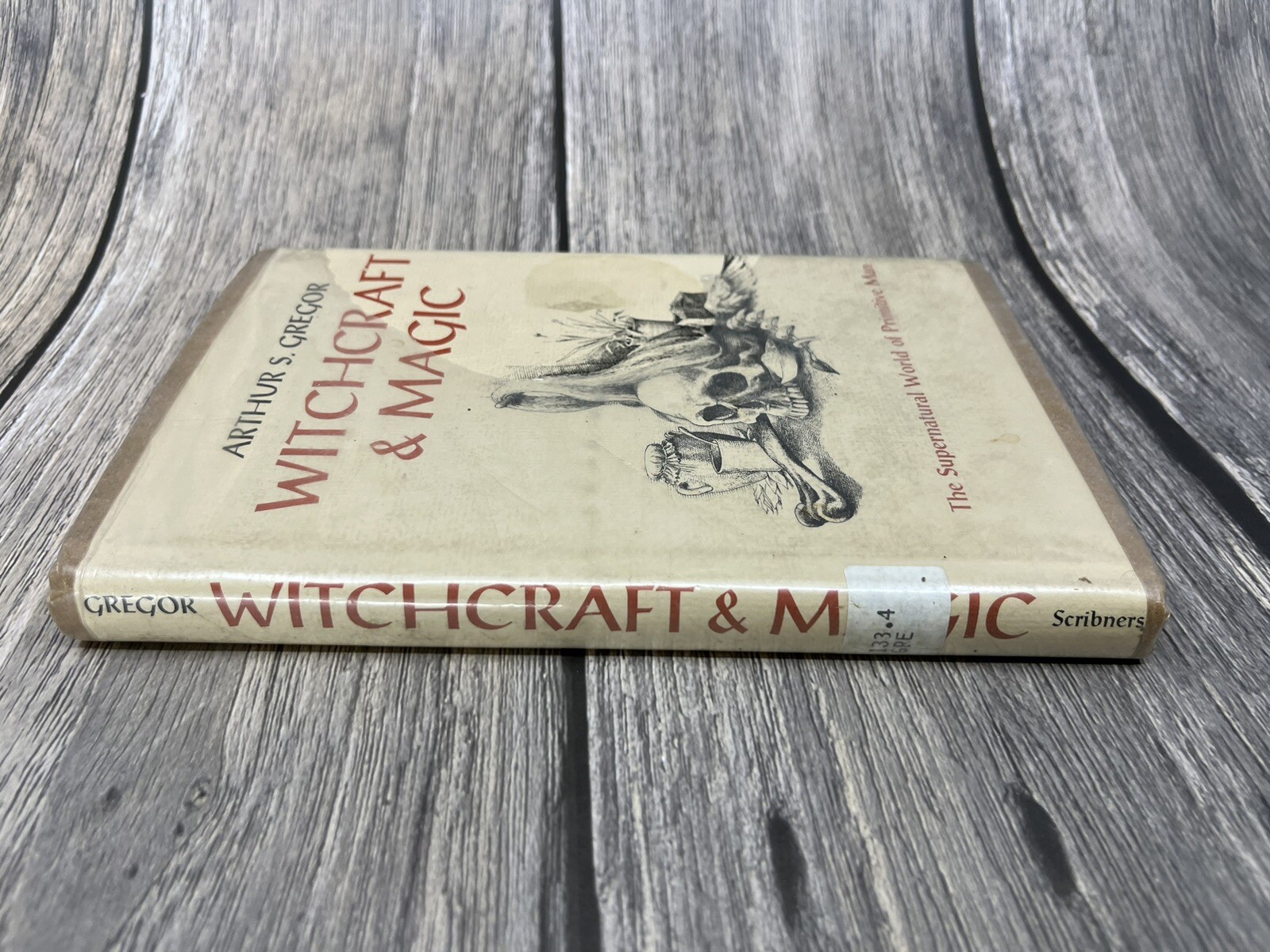 RARE! Witchcraft & Magic, Arthur S. Gregor Book 1972 HC Ex-Library