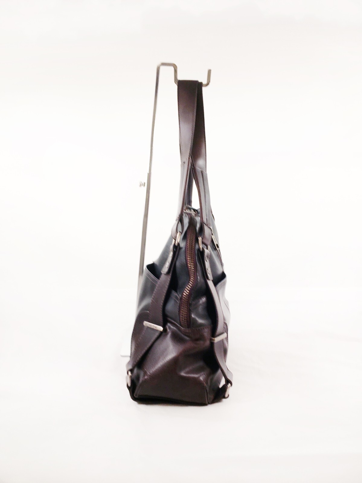 Matt & Nat Bowler/Doctor/Satchel Shoulder Bag, Brown/Raisin Vegan Leather, NWOT