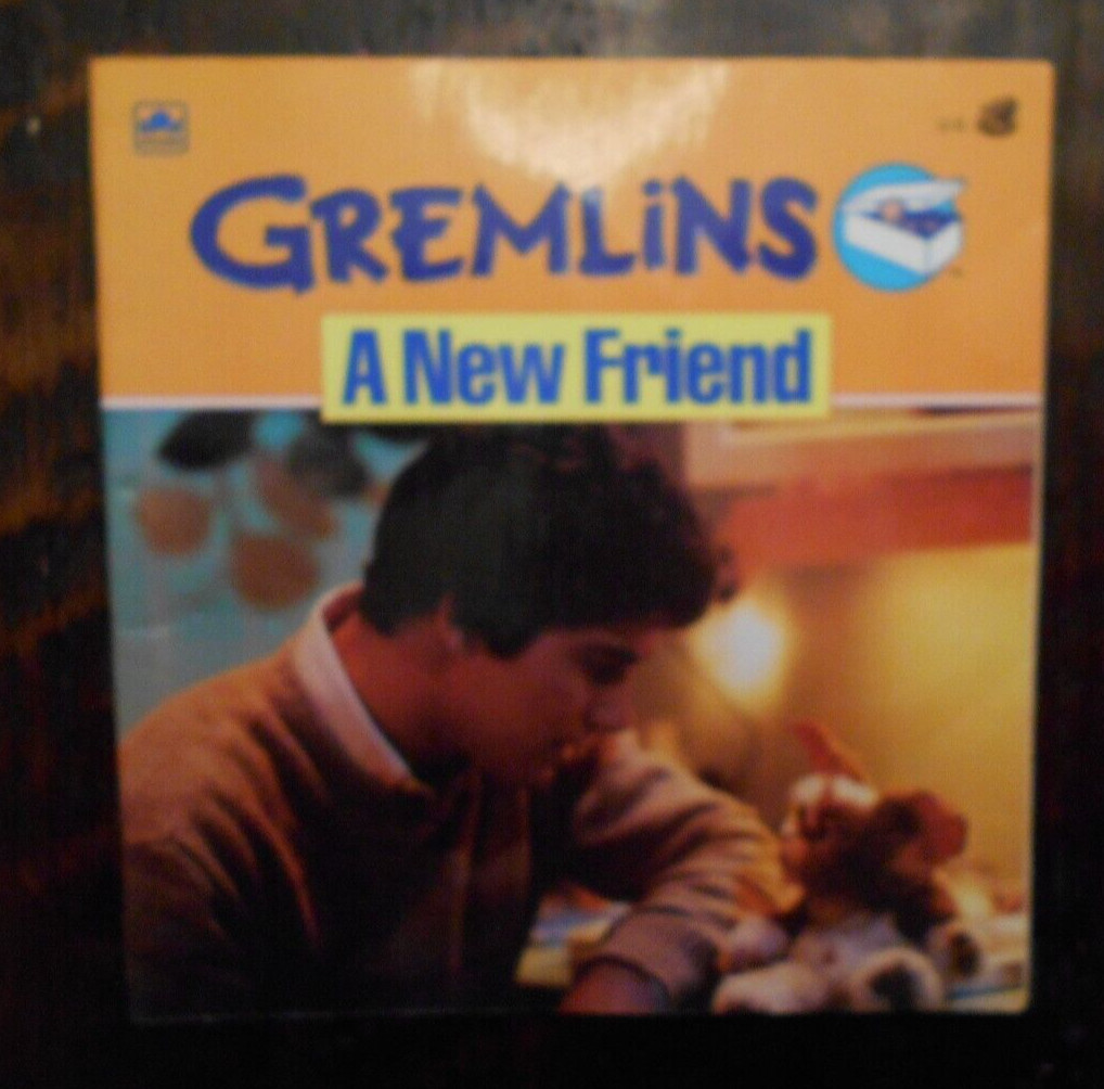 GREMLINS A New Friend paperback Golden Book 1984 Michael Neal